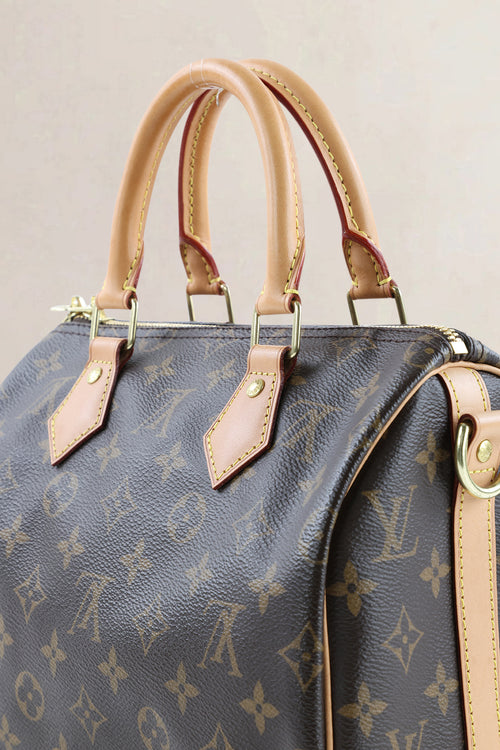 Louis Vuitton Classic Monogram Speedy Bandoulière 25 Crossbody Bag