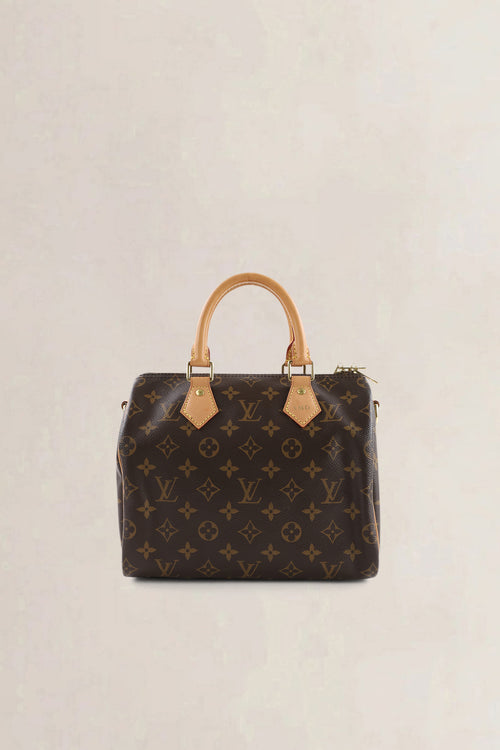Louis Vuitton Classic Monogram Speedy Bandoulière 25 Crossbody Bag