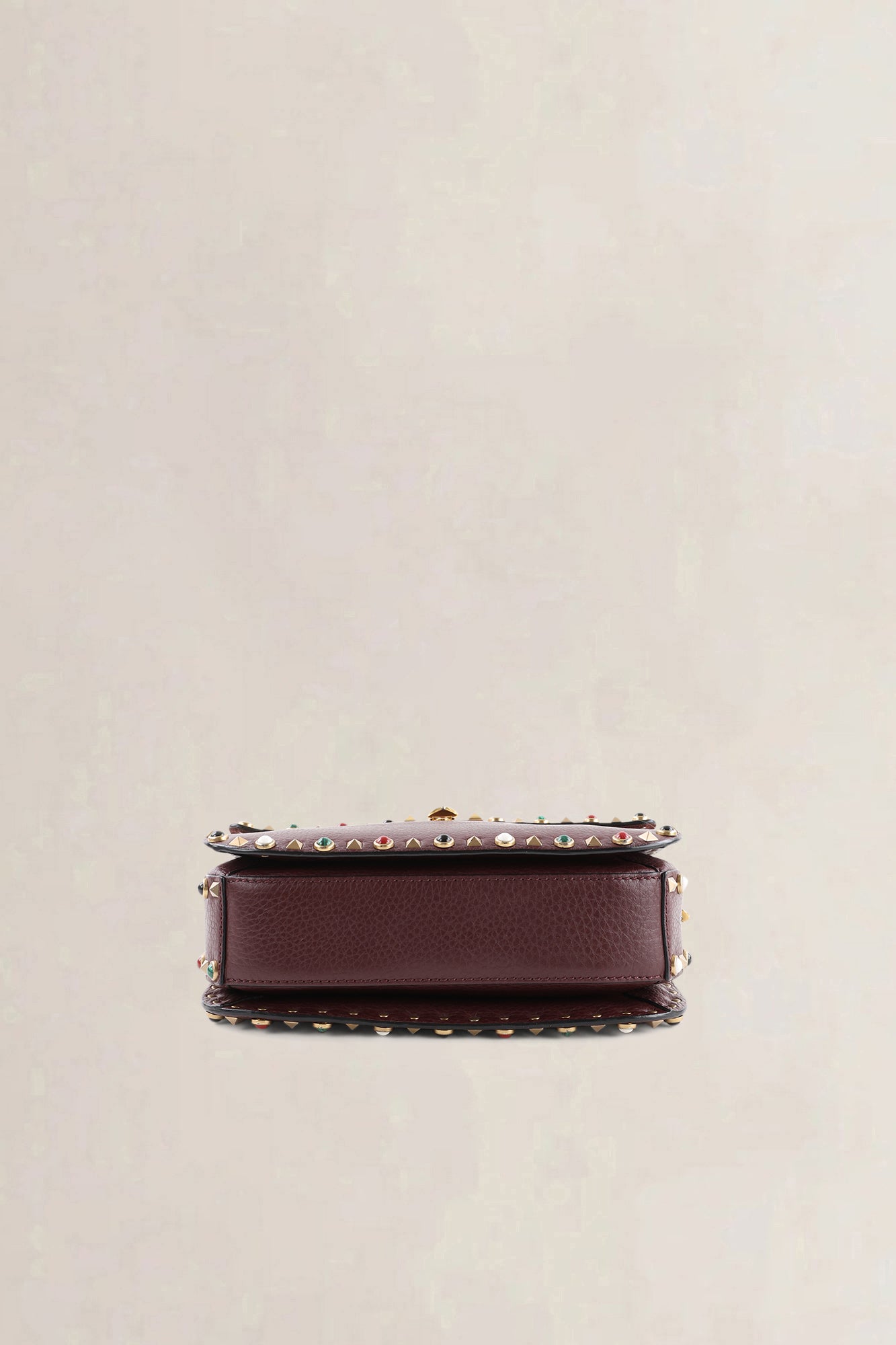 Valentino Garavani Brown Rockstud Rolling — preloved
