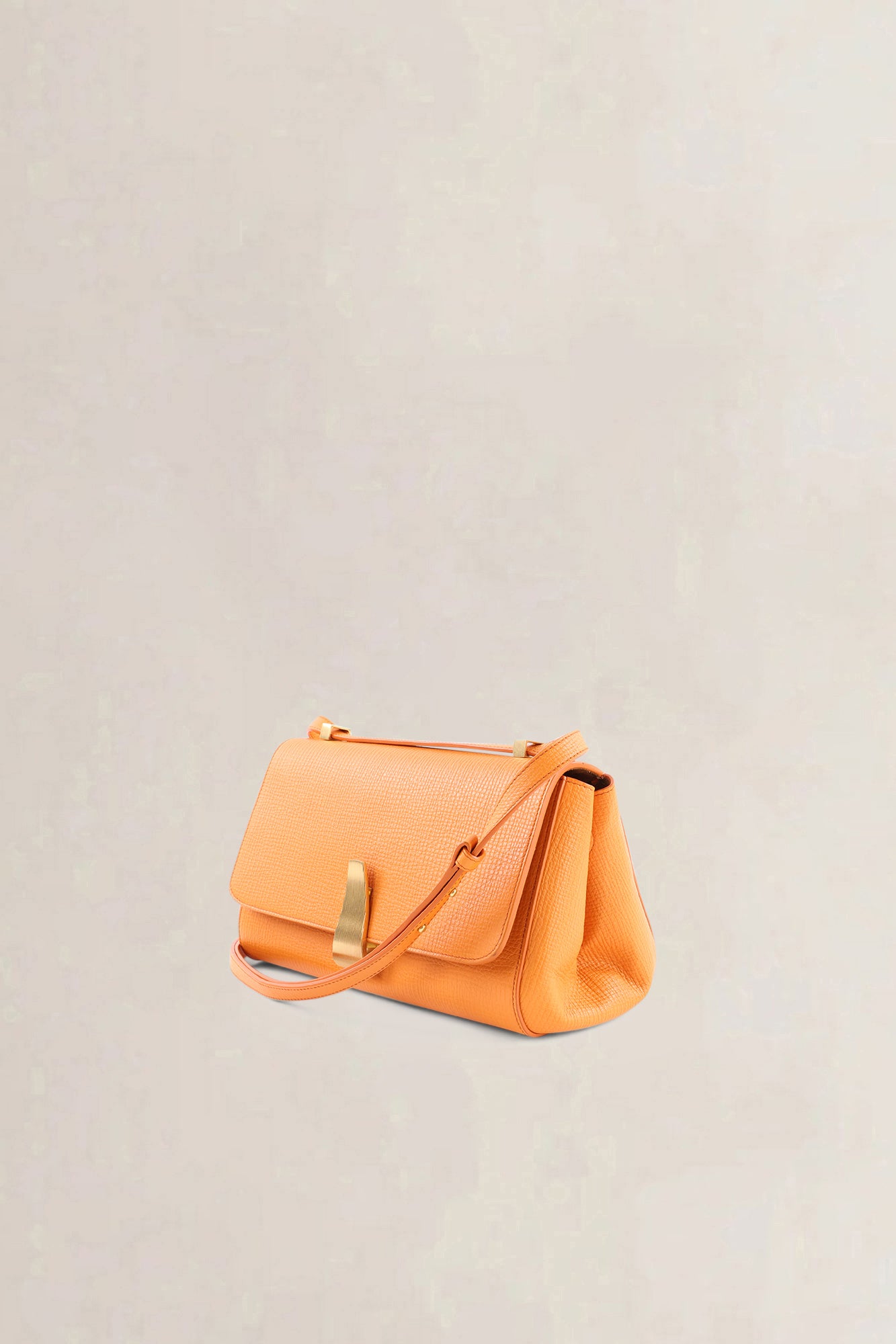 Bottega Veneta Orange Angle Crossbody Bag