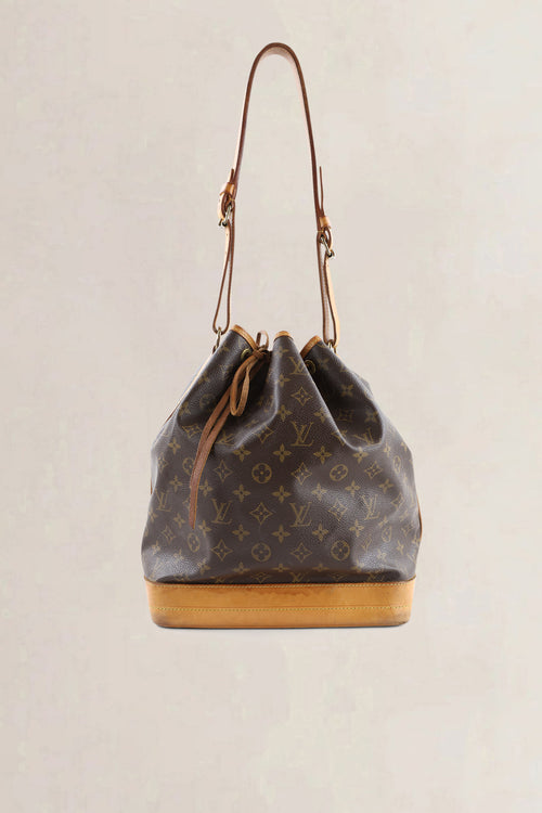 Louis Vuitton Brown Monogram Canvas Vintage Noe Shoulder Bag