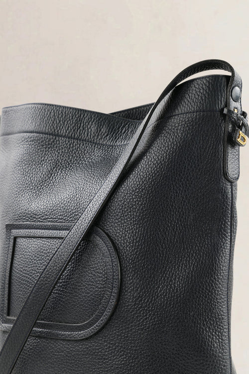 Delvaux Blue Le Pin Crossbody Bag
