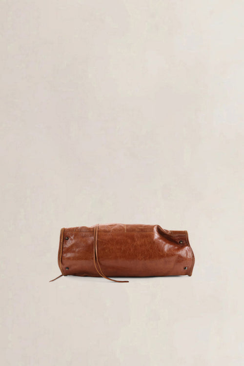 Balenciaga Brown Leather City Shoulder Bag