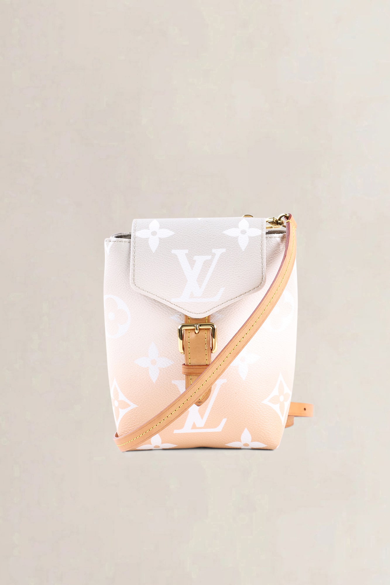 Louis Vuitton Limited Edition Brume Monogram Giant Canvas By The Pool Tiny Backpack
