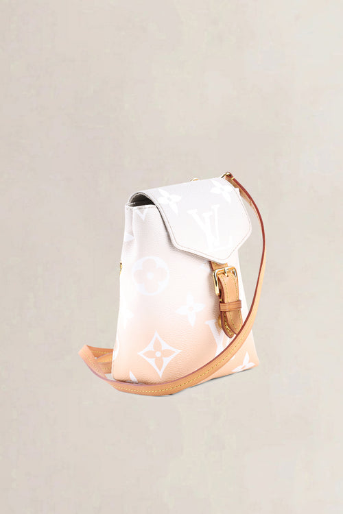Louis Vuitton Limited Edition Brume Monogram Giant Canvas By The Pool Tiny Backpack