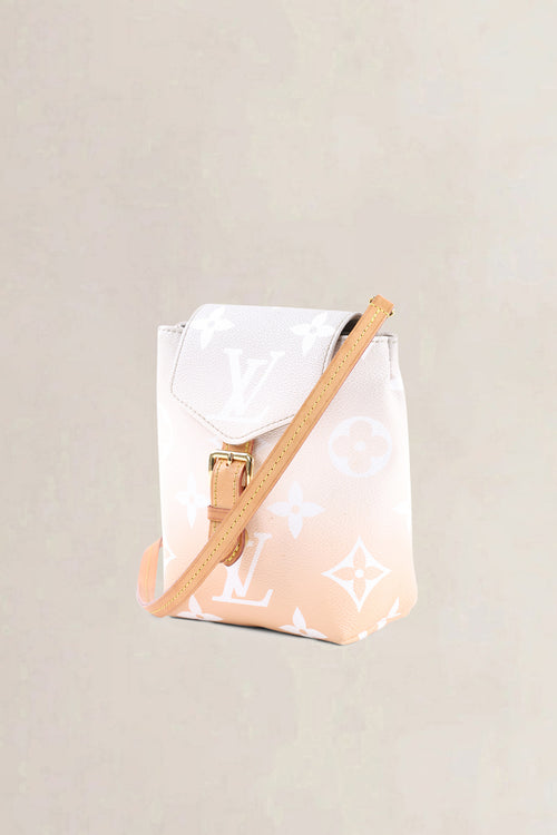 Louis Vuitton Limited Edition Brume Monogram Giant Canvas By The Pool Tiny Backpack