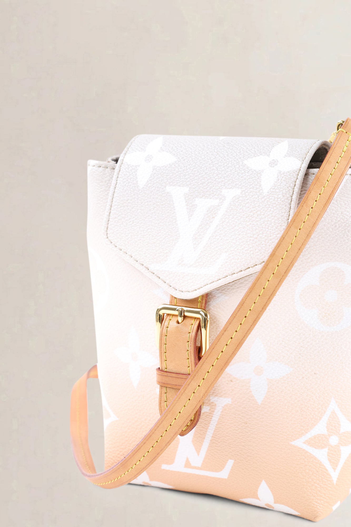 Louis Vuitton Limited Edition Brume Monogram Giant Canvas By The Pool Tiny Backpack