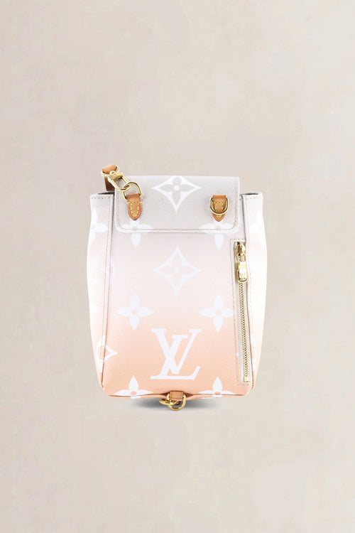 Louis Vuitton Limited Edition Brume Monogram Giant Canvas By The Pool Tiny Backpack