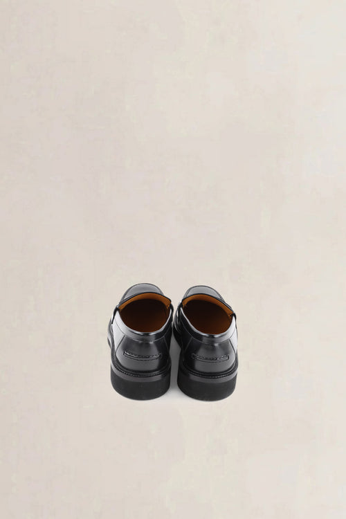 Dior Boy Black Brushed Calfskin Loafers