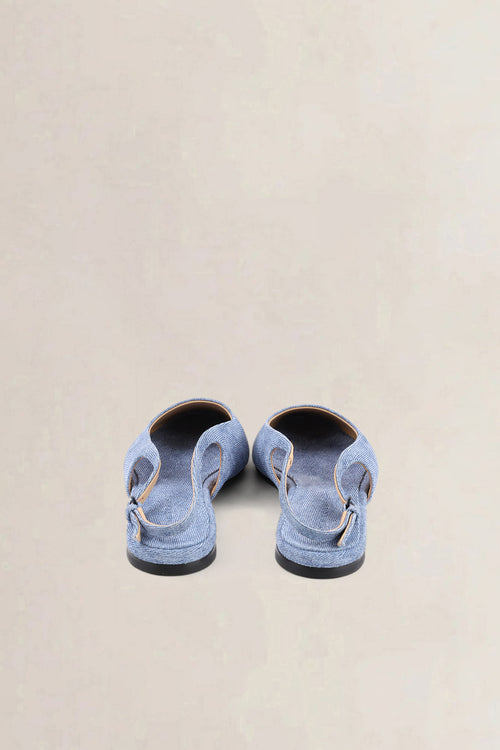 Dear Frances Denim Tia Slingback Flats