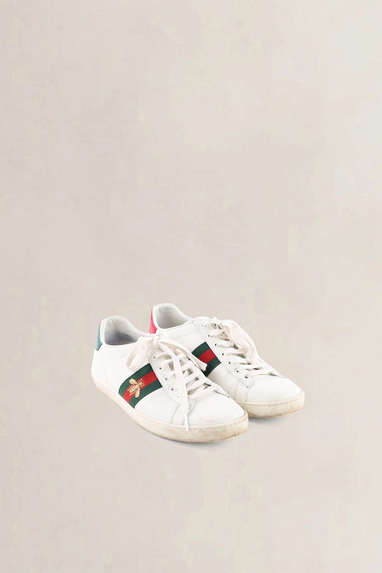 Gucci White Ace Sneakers