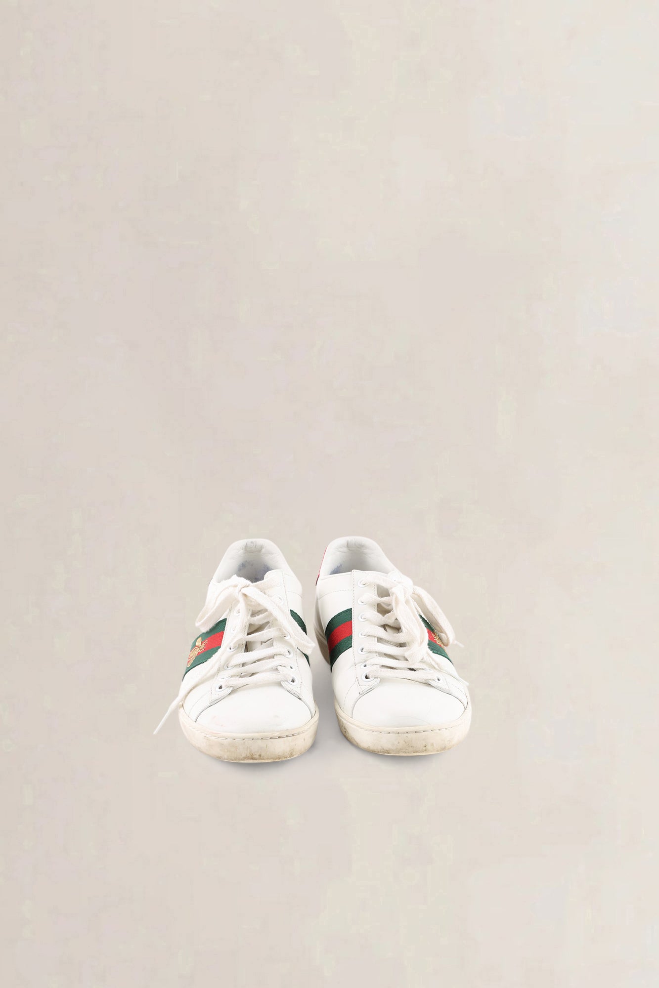 Gucci White Ace Sneakers