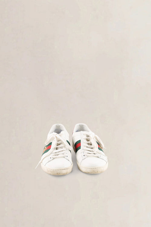 Gucci White Ace Sneakers