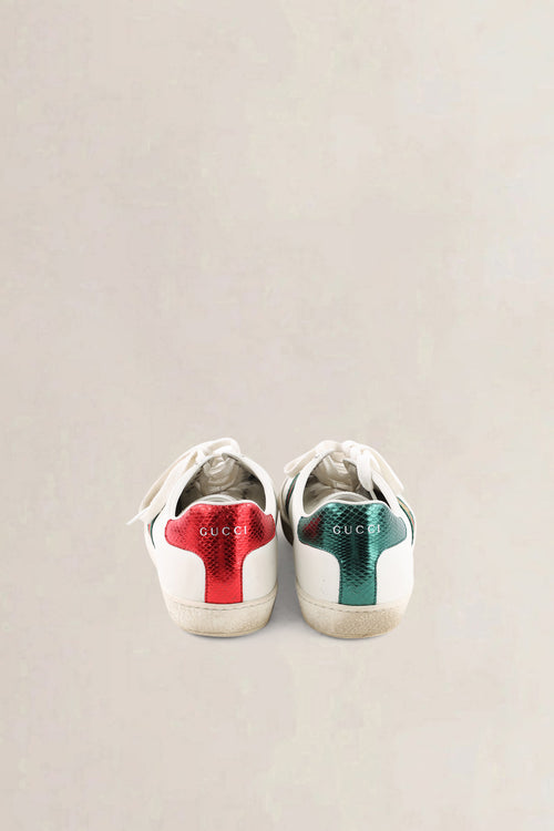 Gucci White Ace Sneakers