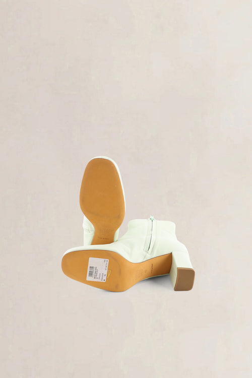 Maryam Nassir Zadeh White Agnes Boots