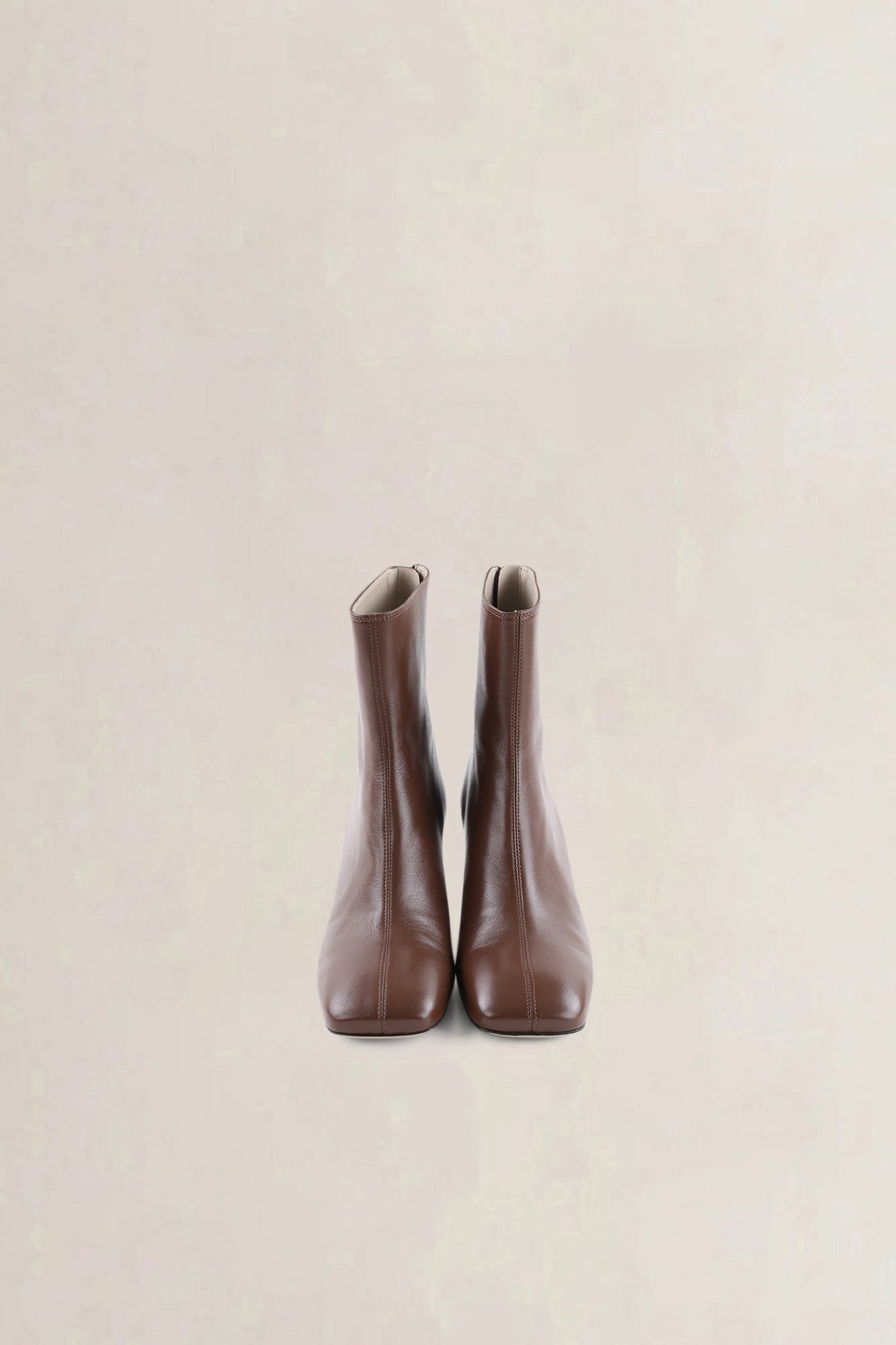 Morobé Brown Leather Ankle Boots