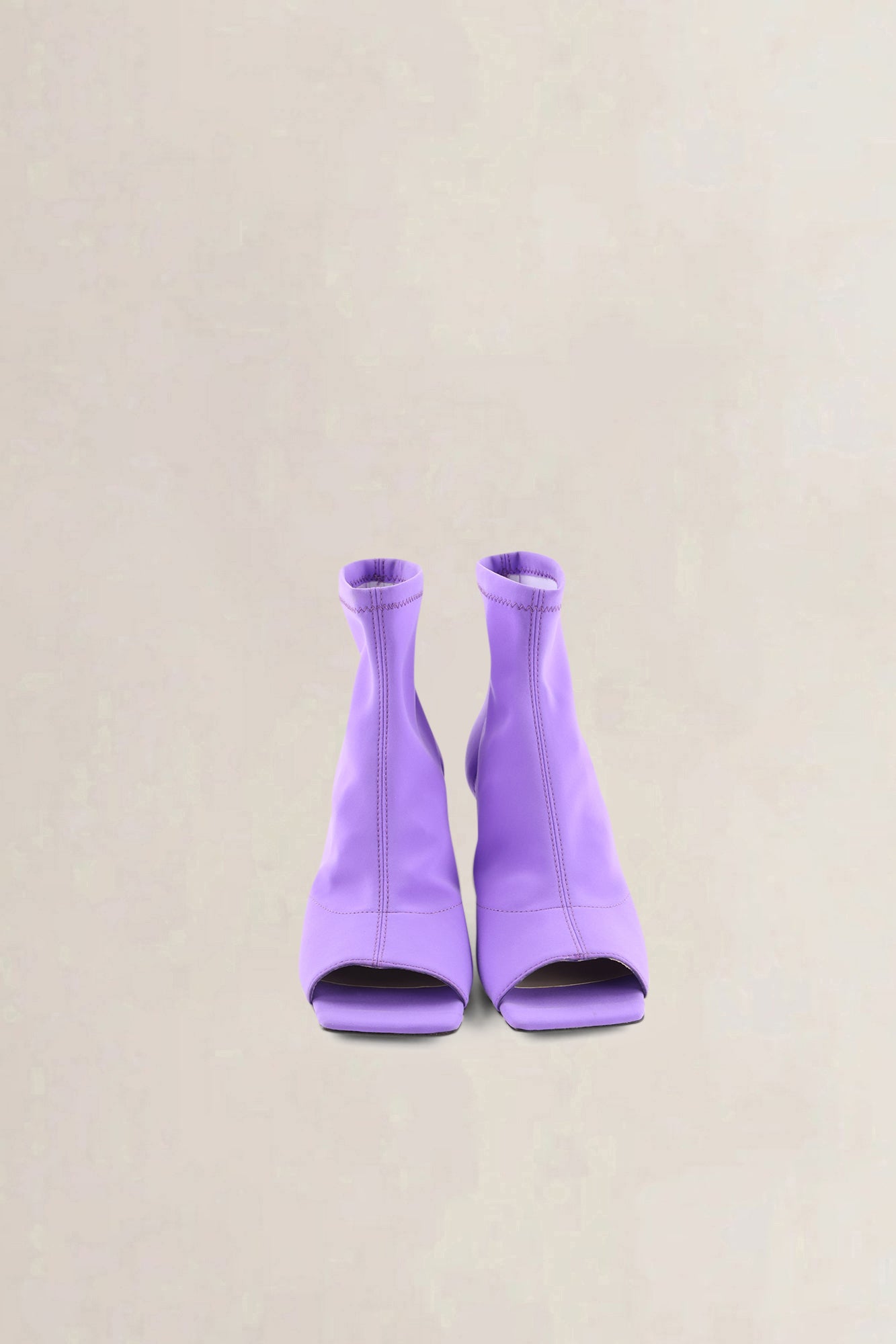 Morobé Light Purple Open Toe Boots — preloved
