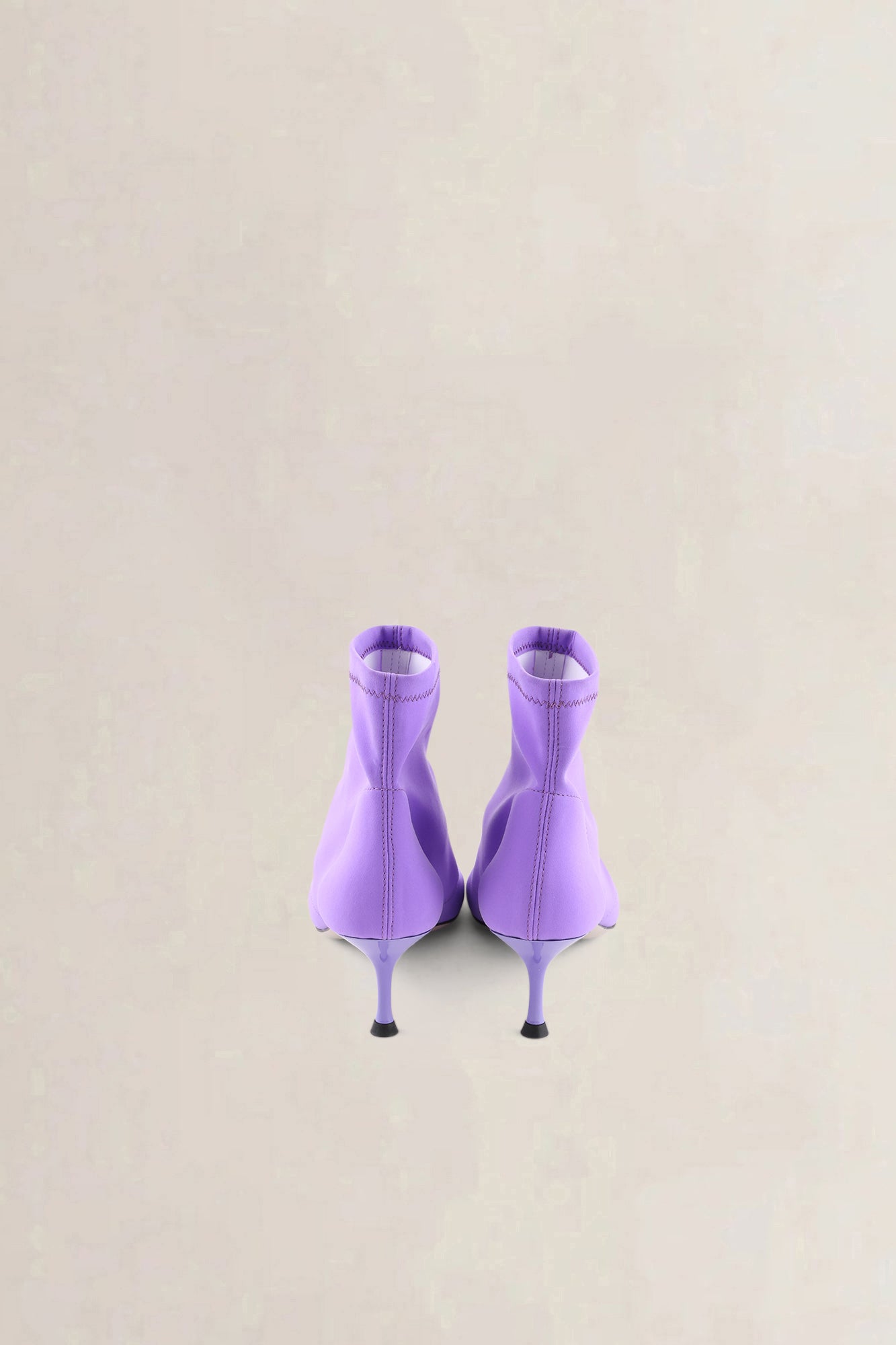 Morobé Light Purple Open Toe Boots — preloved