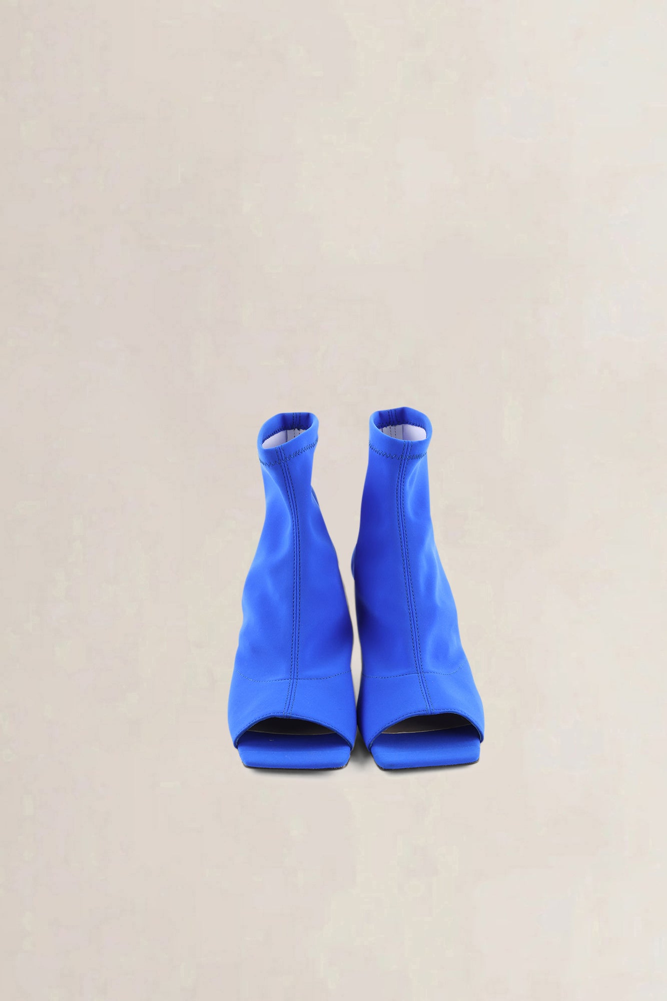 Morobé Dark Blue Open Toe Boots