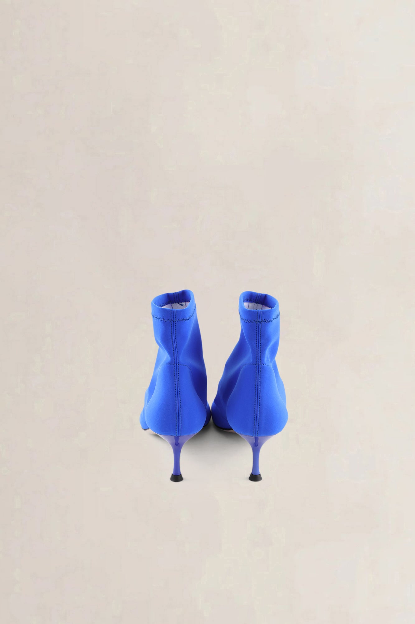 Morobé Dark Blue Open Toe Boots