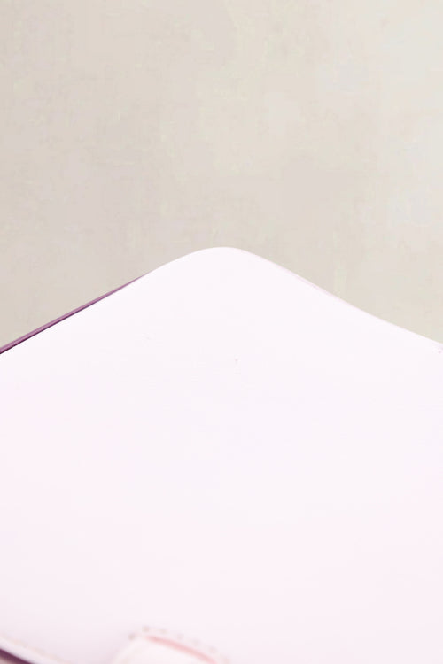 Delvaux Light Pink Leather Mini Tempête Crossbody Bag