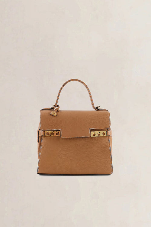 Delvaux Végétal Crispy Calf Leather Tempête PM Crossbody Bag