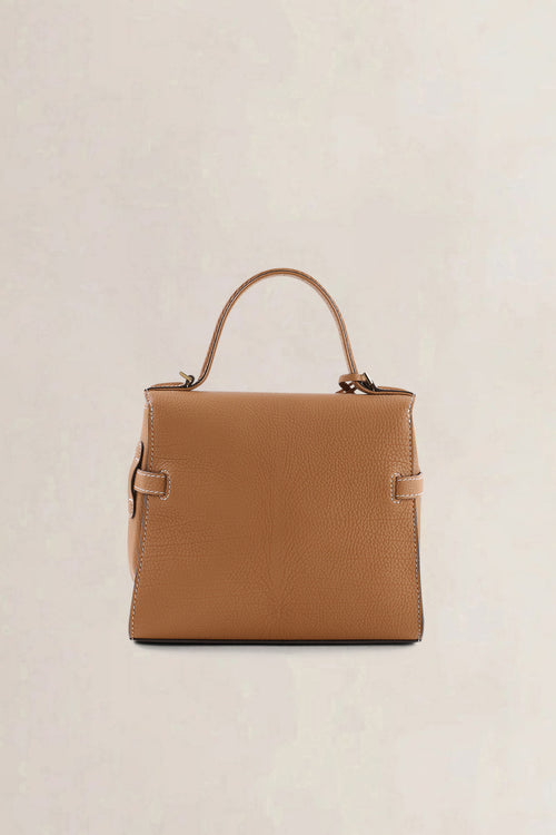 Delvaux Végétal Crispy Calf Leather Tempête PM Crossbody Bag