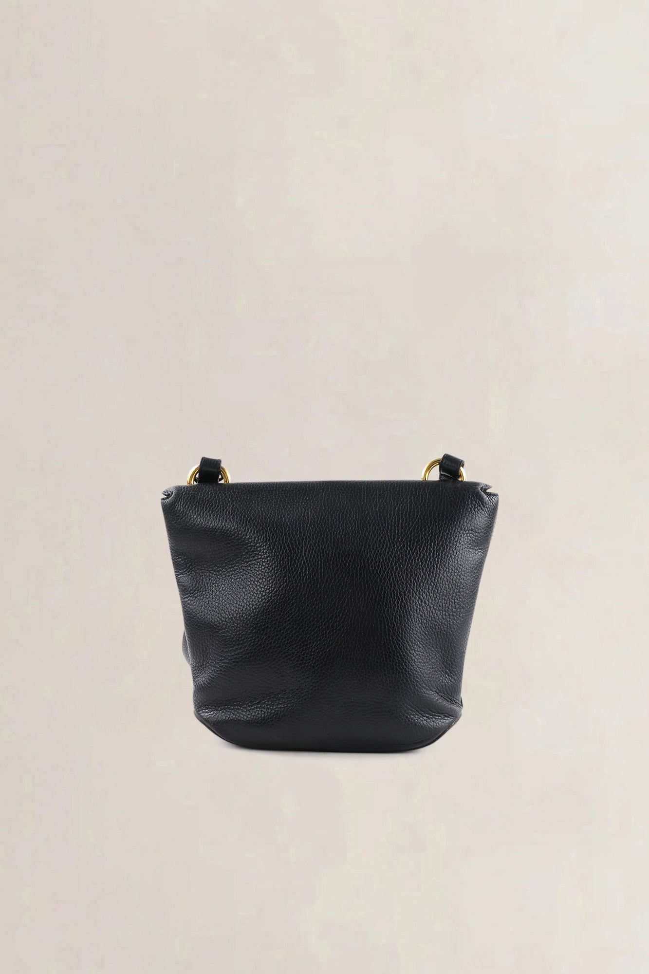 Delvaux Black Leather Mimosa Crossbody Bag