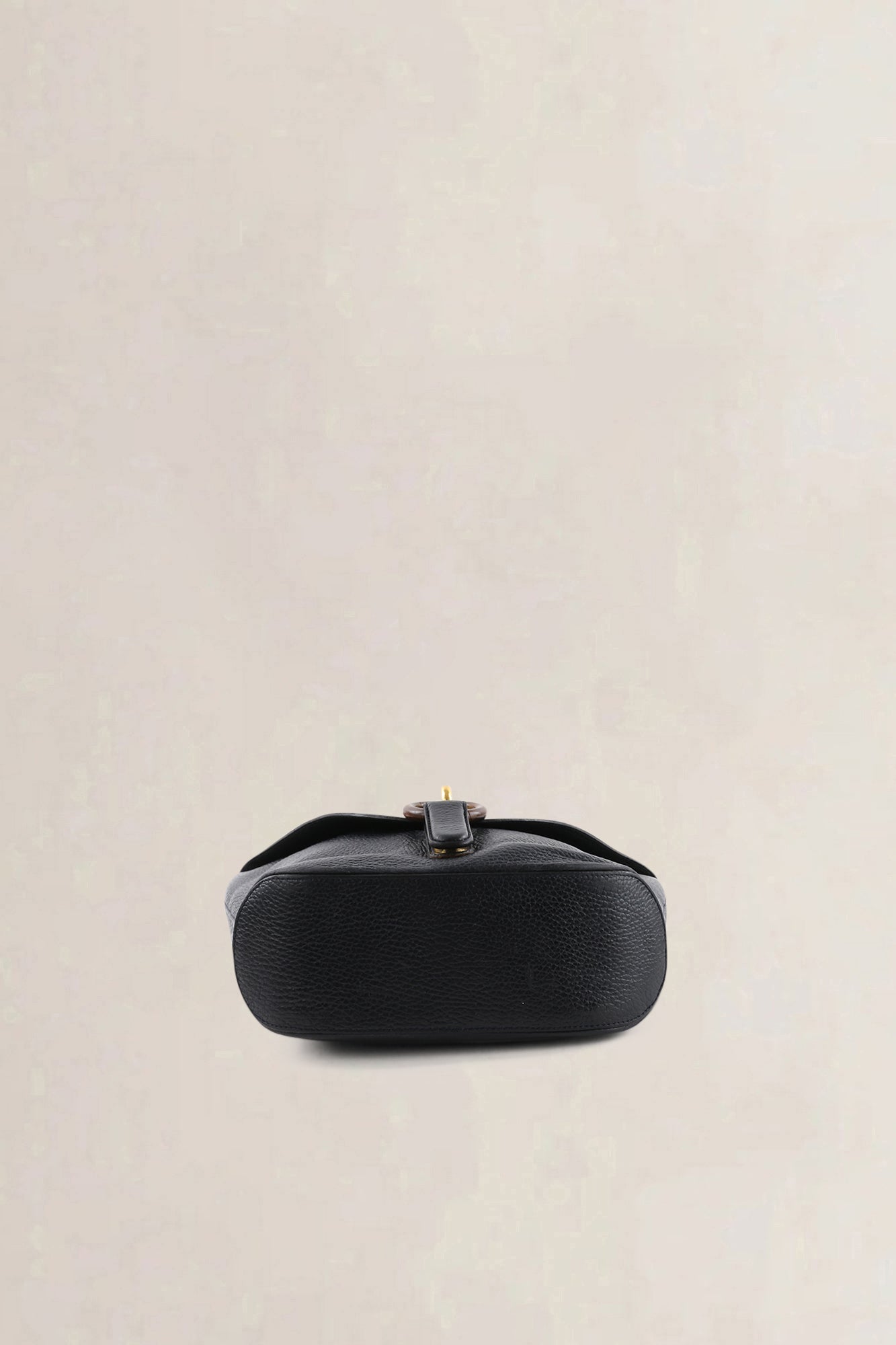 Delvaux Black Leather Mimosa Crossbody Bag