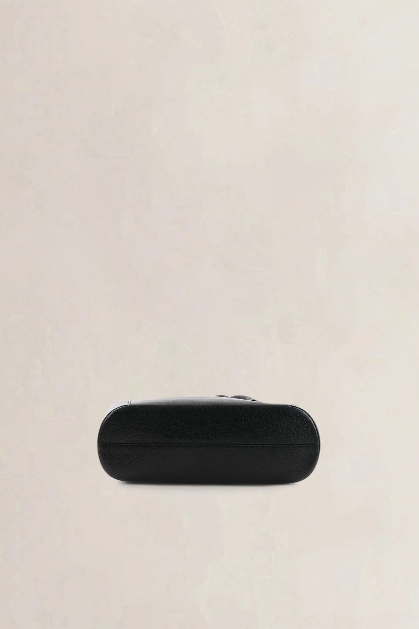 Delvaux Black Leather Mousson — vintage