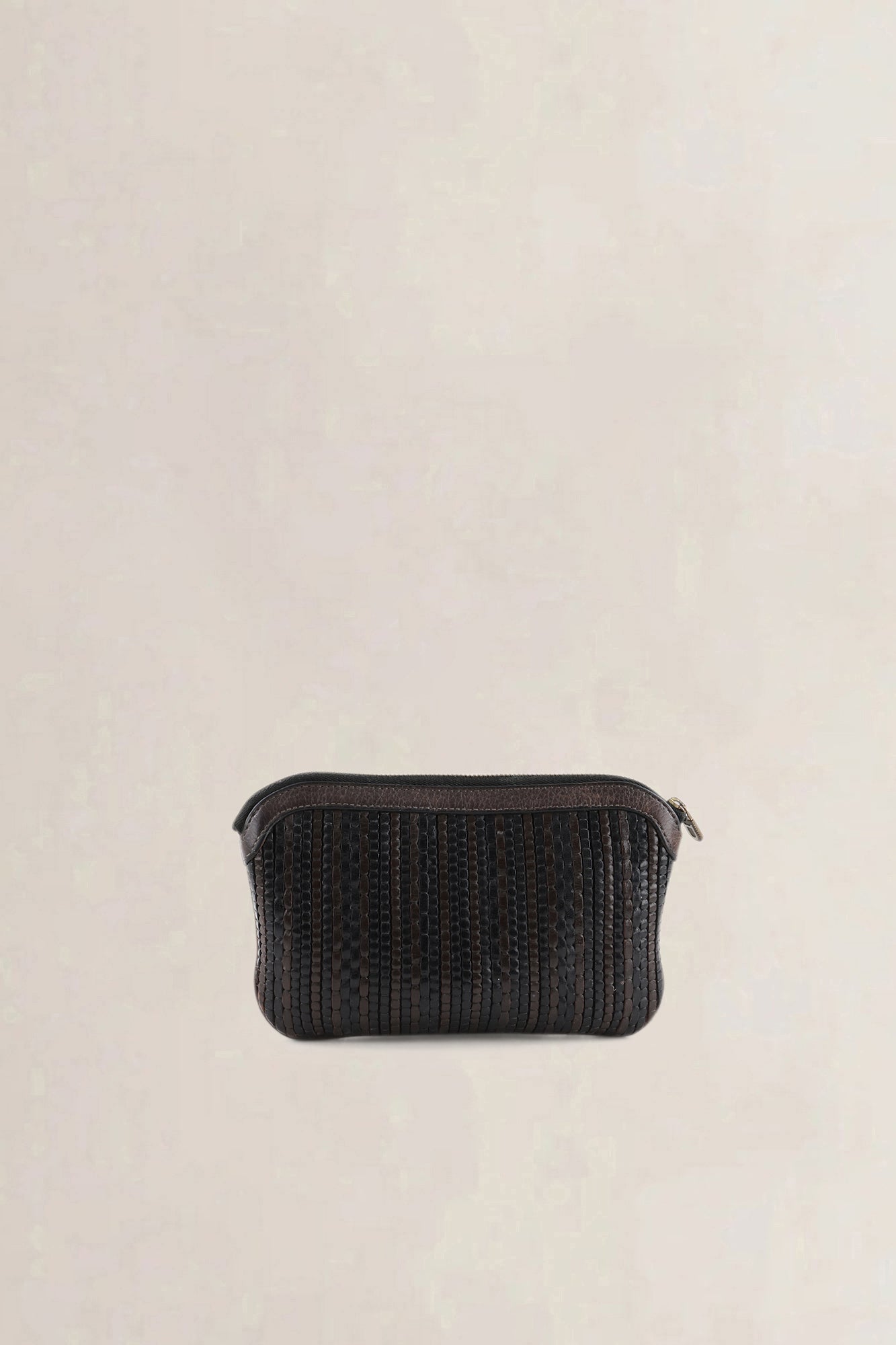 Delvaux Brown Toile de Cuir Wallet