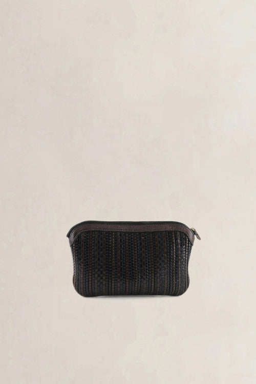 Delvaux Brown Toile de Cuir Wallet