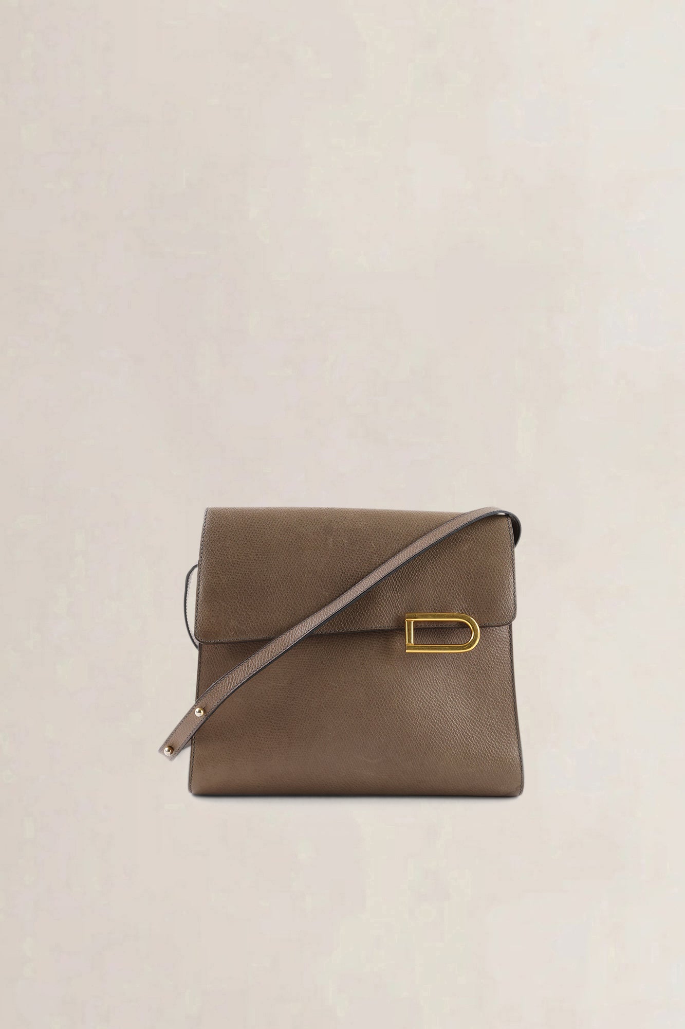 Delvaux Taupe Jumping Calf — vintage