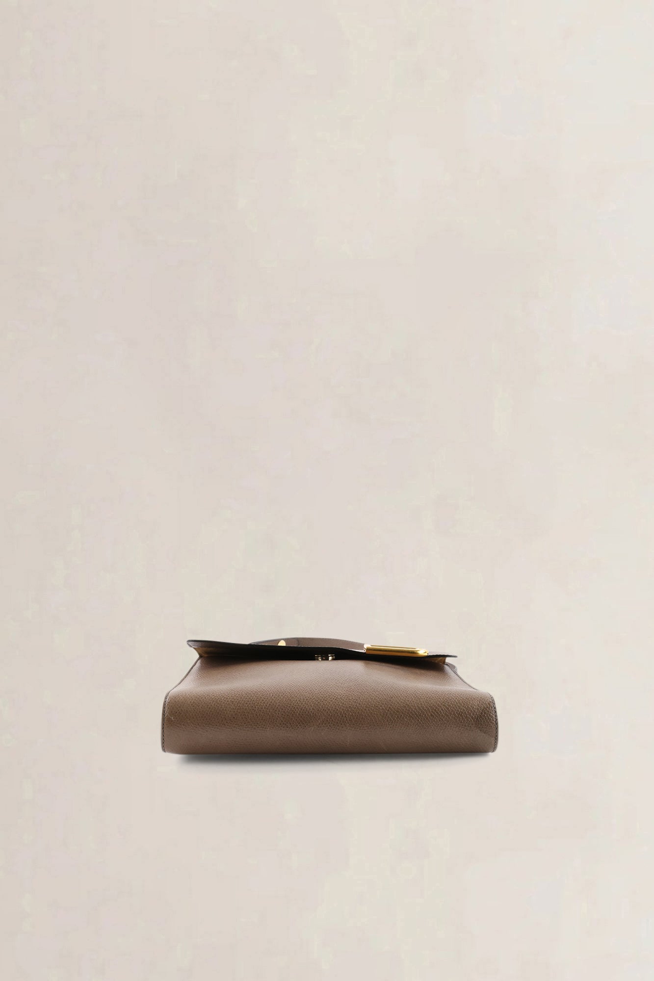 Delvaux Taupe Jumping Calf Leather Crossbody Bag