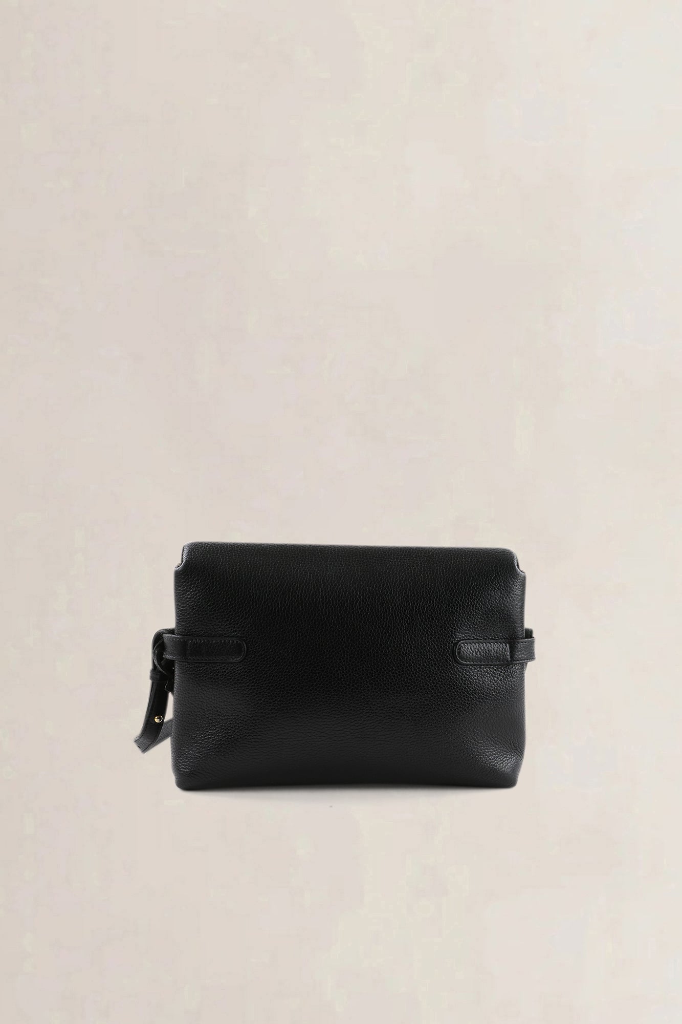 Delvaux Black Taurillon Leather Crossbody Bag