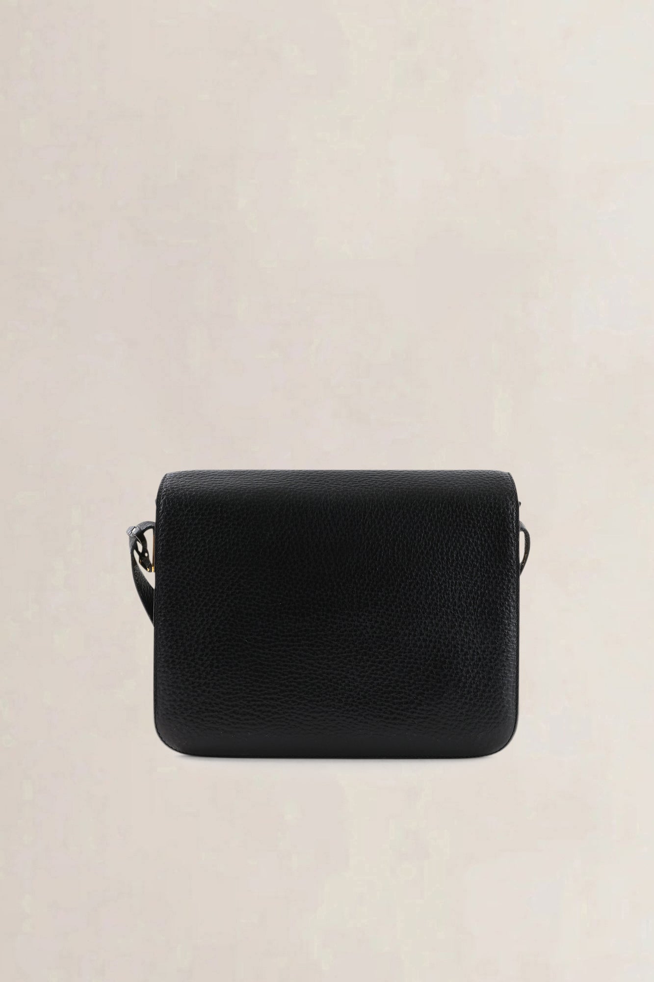 Delvaux Black Jumping Calf Leather Bourgogne Crossbody Bag