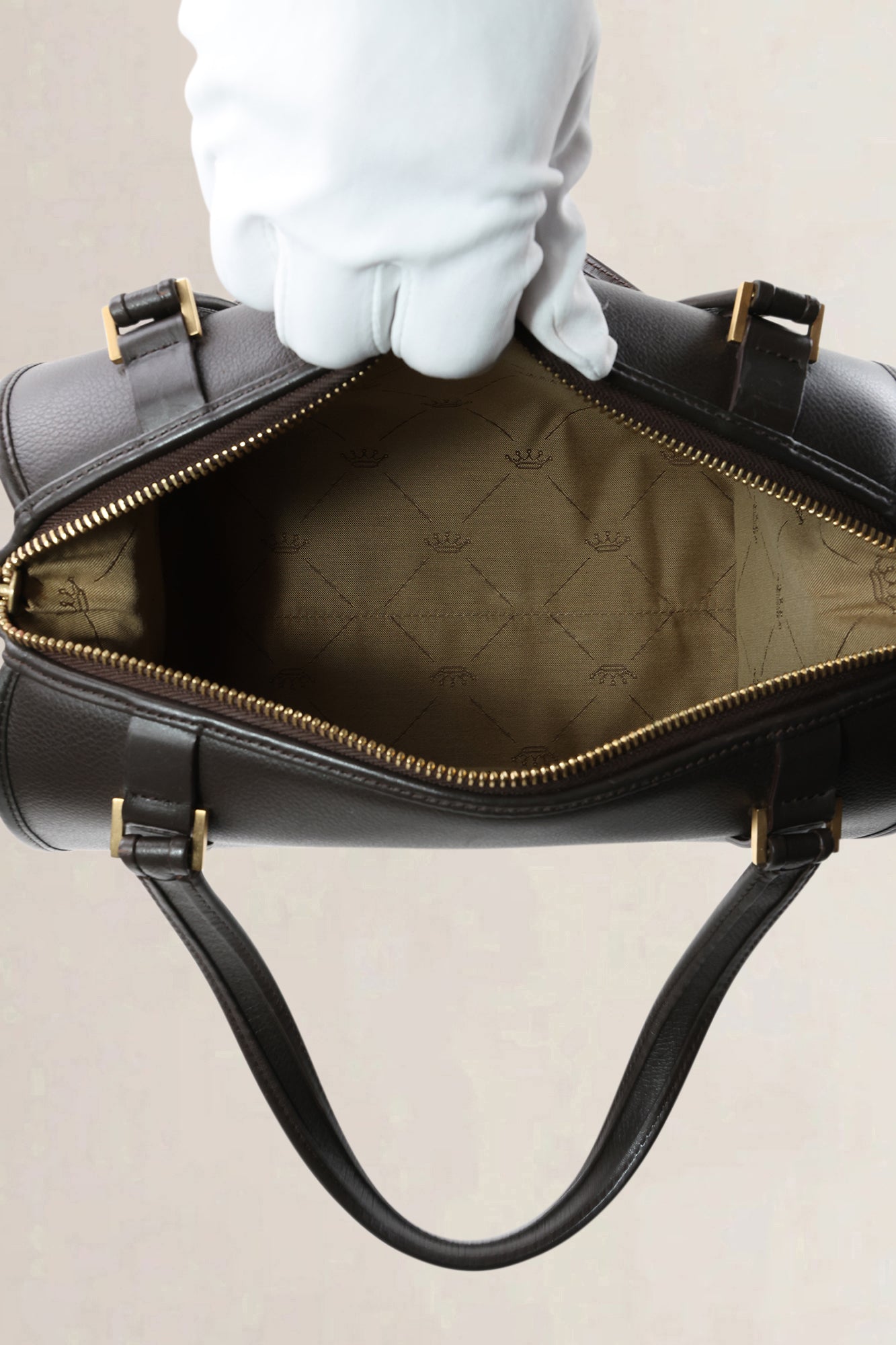 Delvaux Dark Brown Astrid PM — vintage
