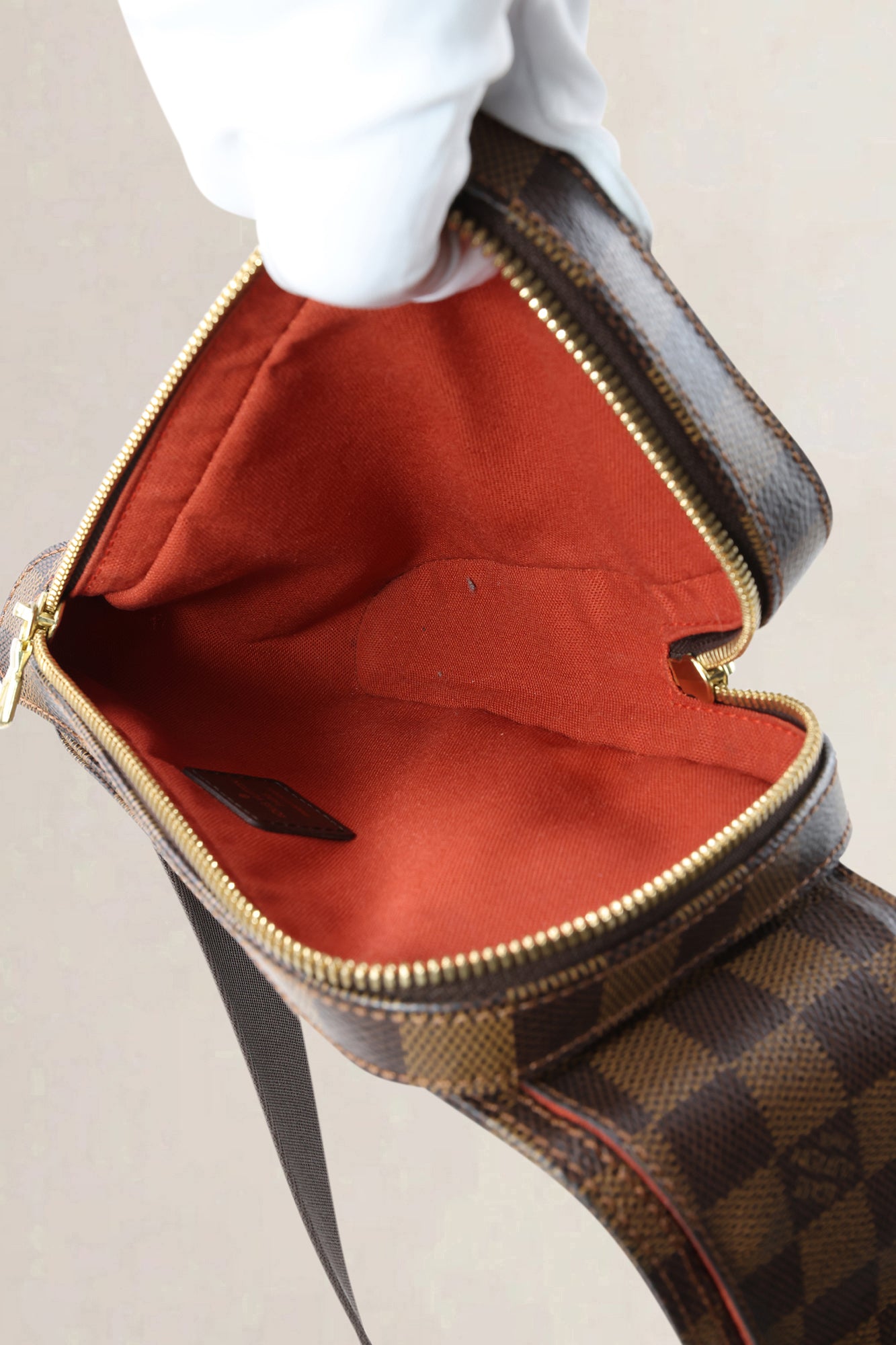 Louis Vuitton Damier Canvas Geronimos Crossbody Bag