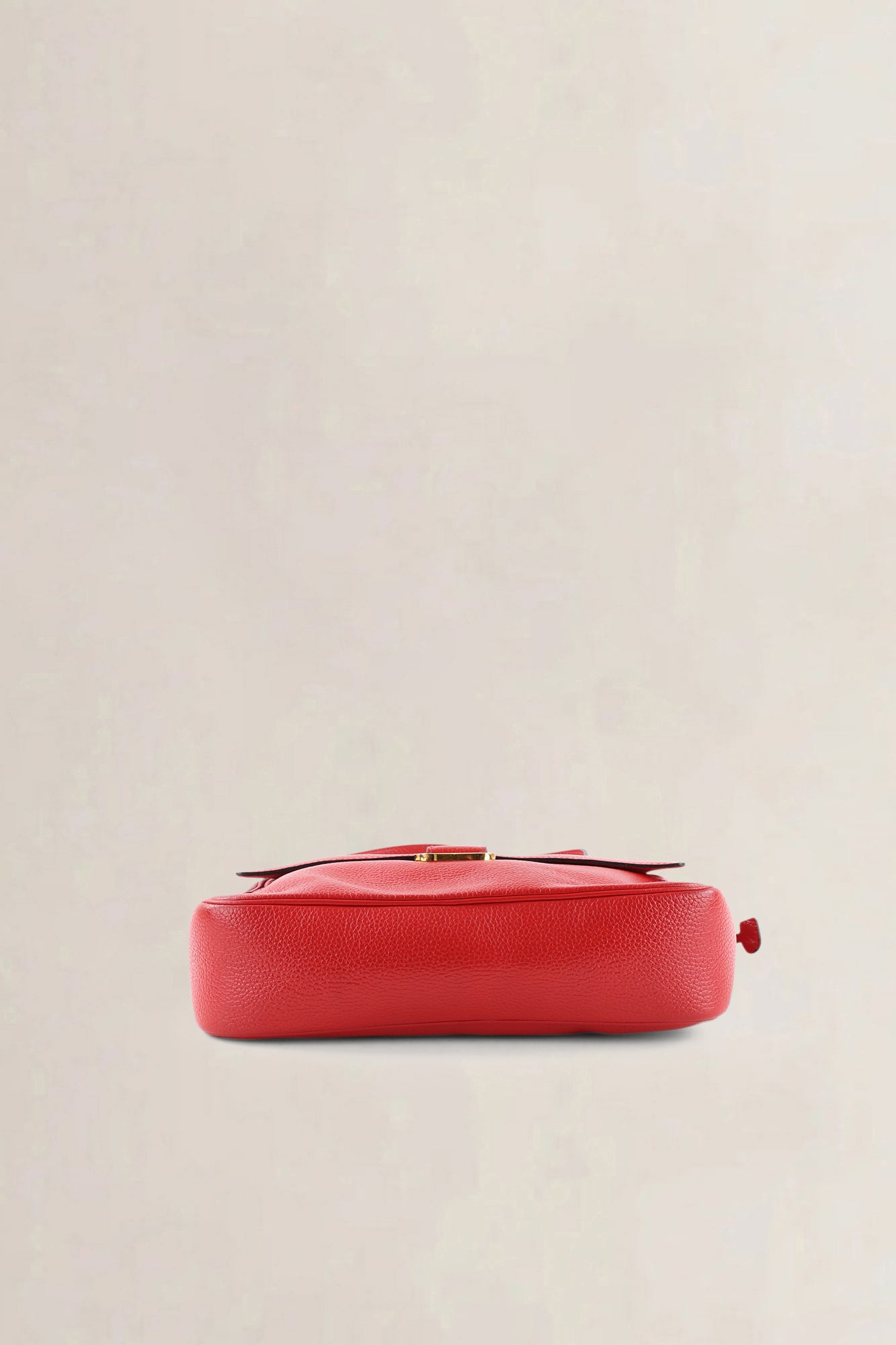 Delvaux Red Jumping Calf Leather Crossbody Bag