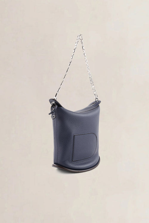 Delvaux Night Sky Taurillon Soft Pin Twist Shoulder Bag