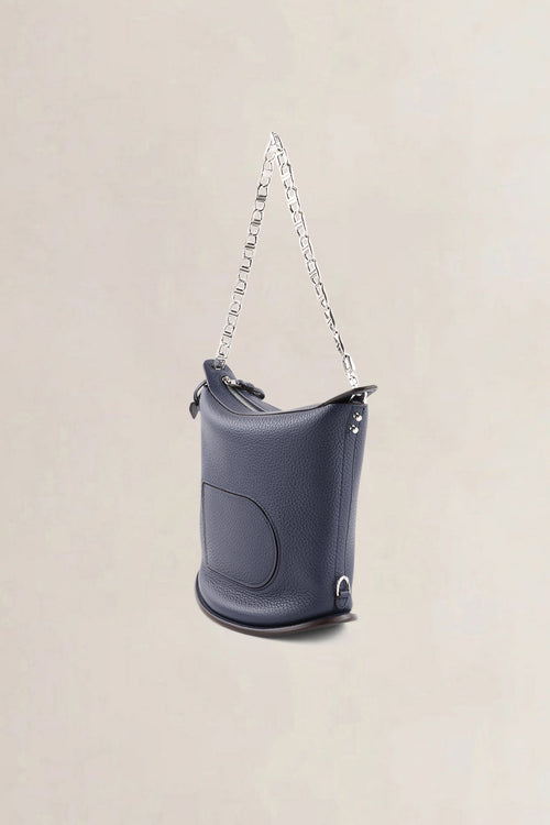Delvaux Night Sky Taurillon Soft Pin Twist Shoulder Bag