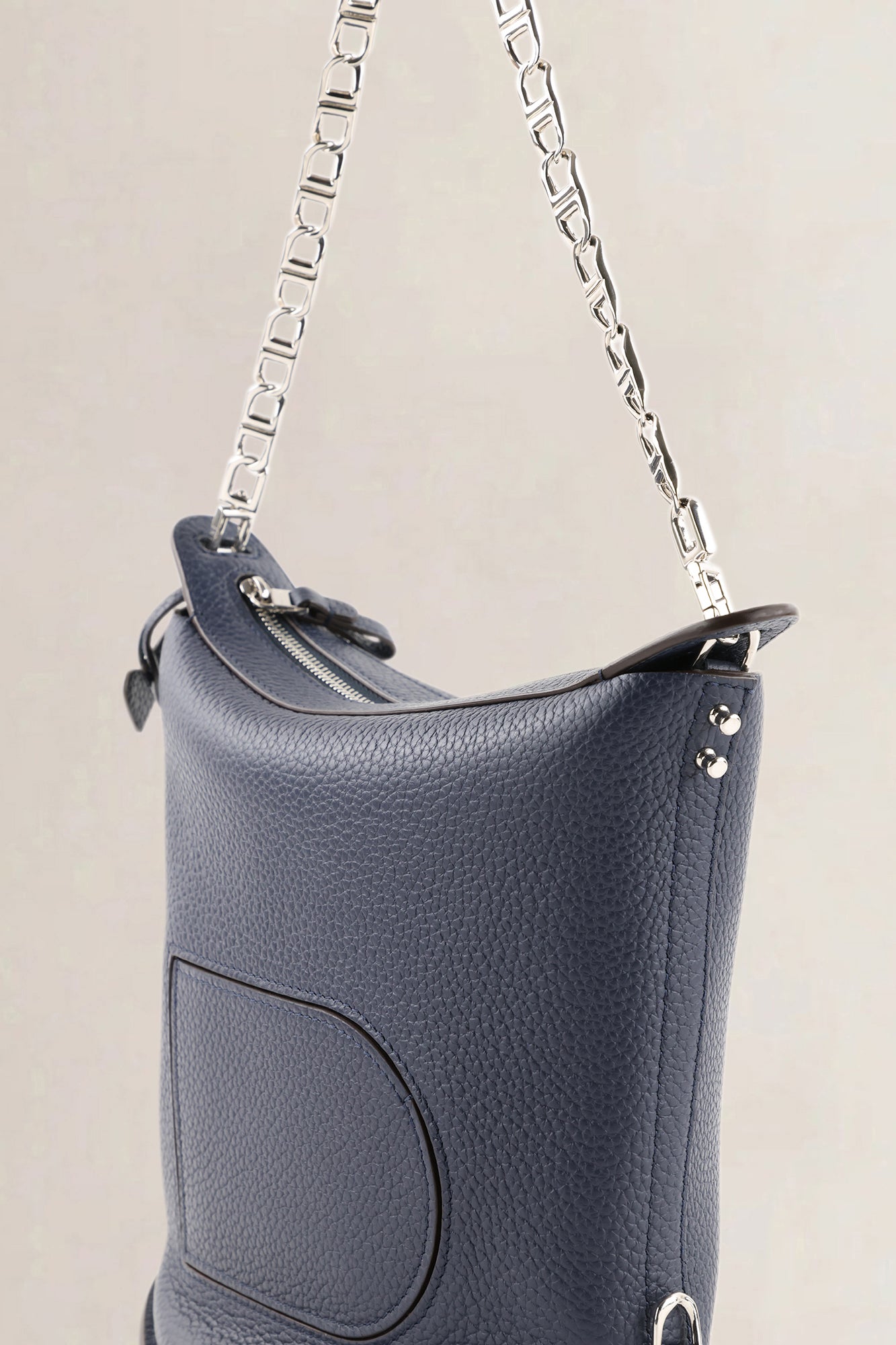 Delvaux Night Sky Taurillon Soft Pin Twist Shoulder Bag