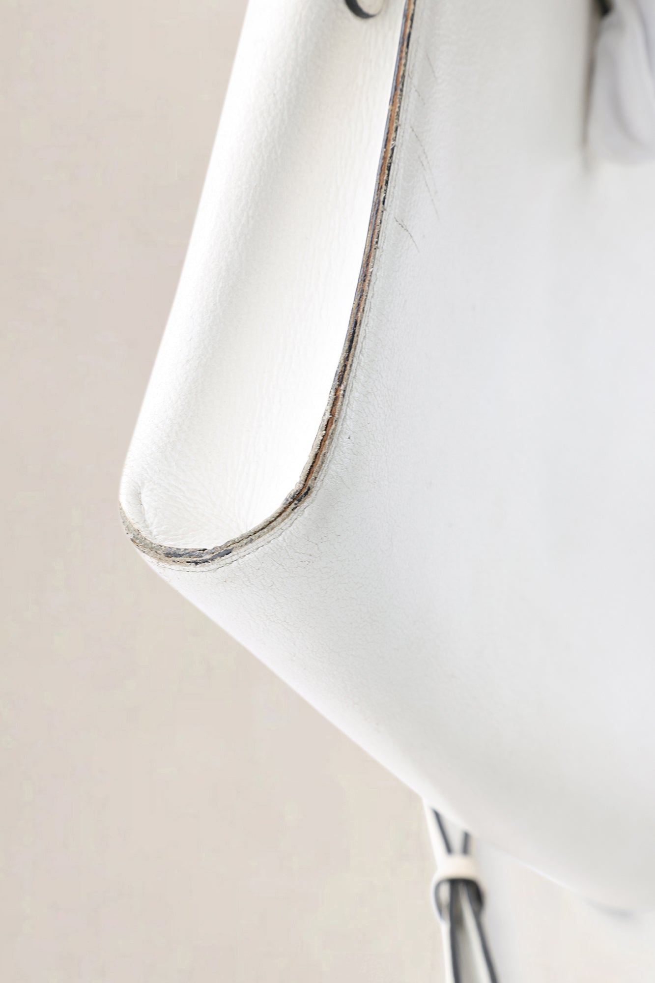 Delvaux White Jumping Calf Leather Frimaire Crossbody Bag