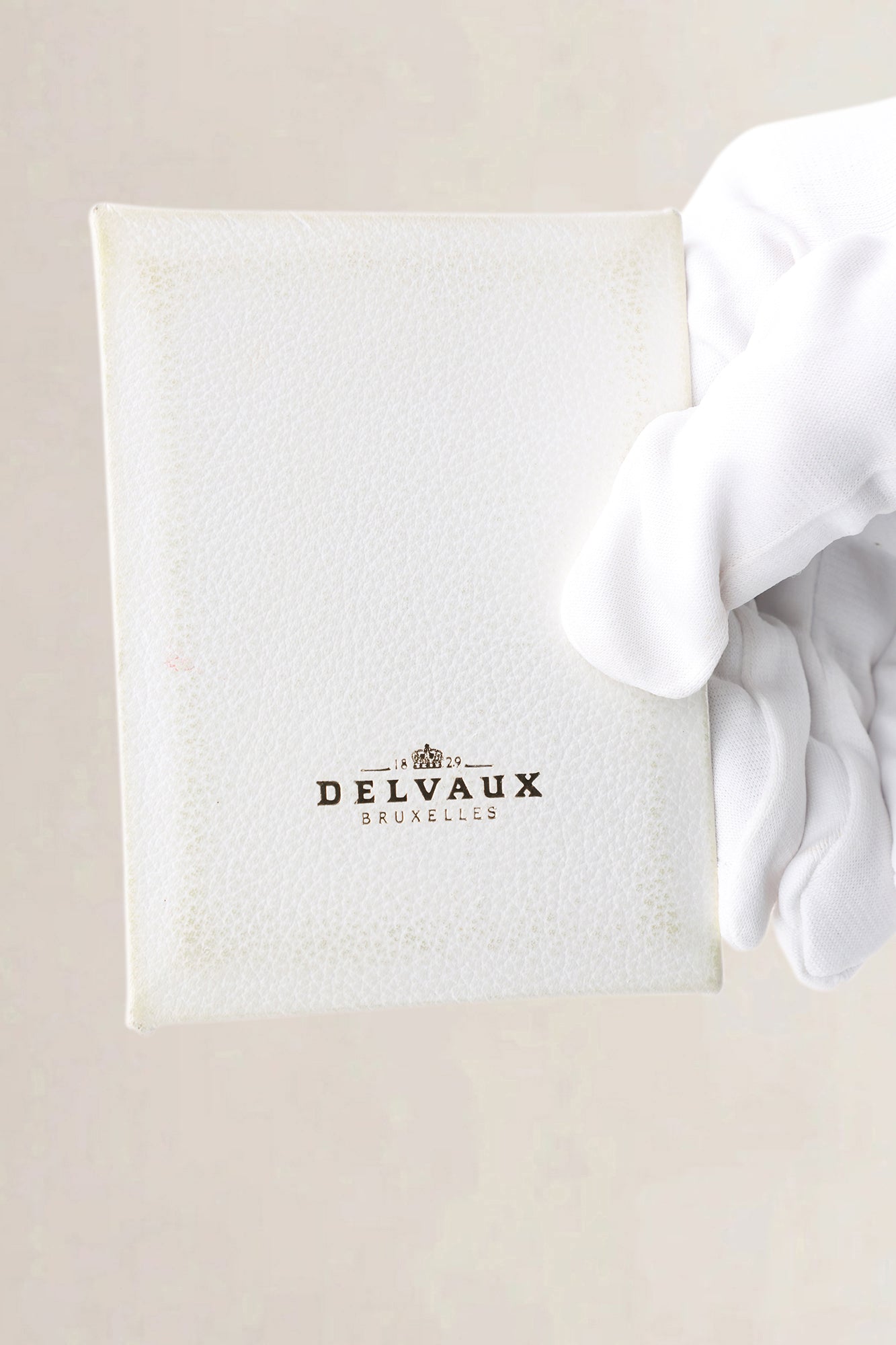 Delvaux White Jumping Calf Frimaire — vintage