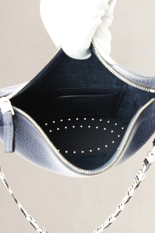 Delvaux Night Sky Taurillon Soft Pin Twist Shoulder Bag