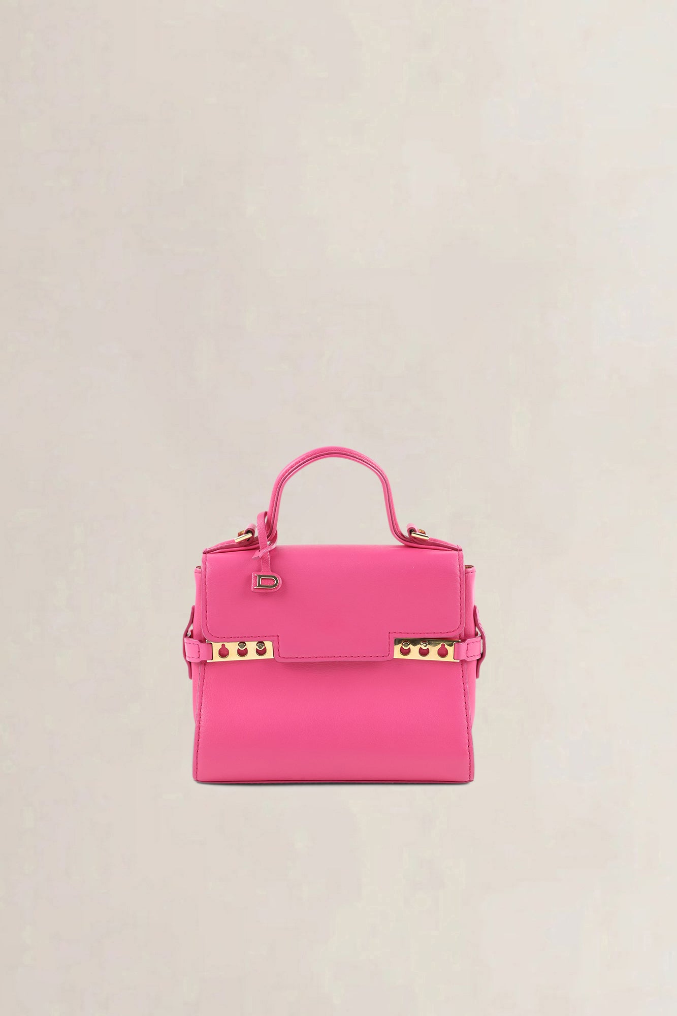 Delvaux Micro Rose Indien Tempête Crossbody Bag