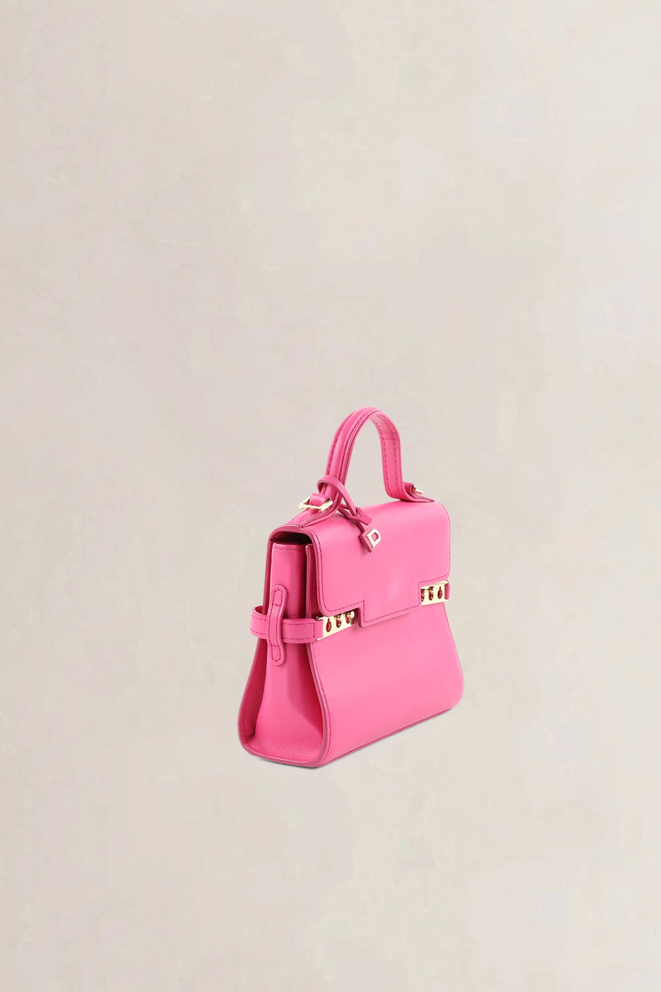 Delvaux Micro Rose Indien Tempête Crossbody Bag