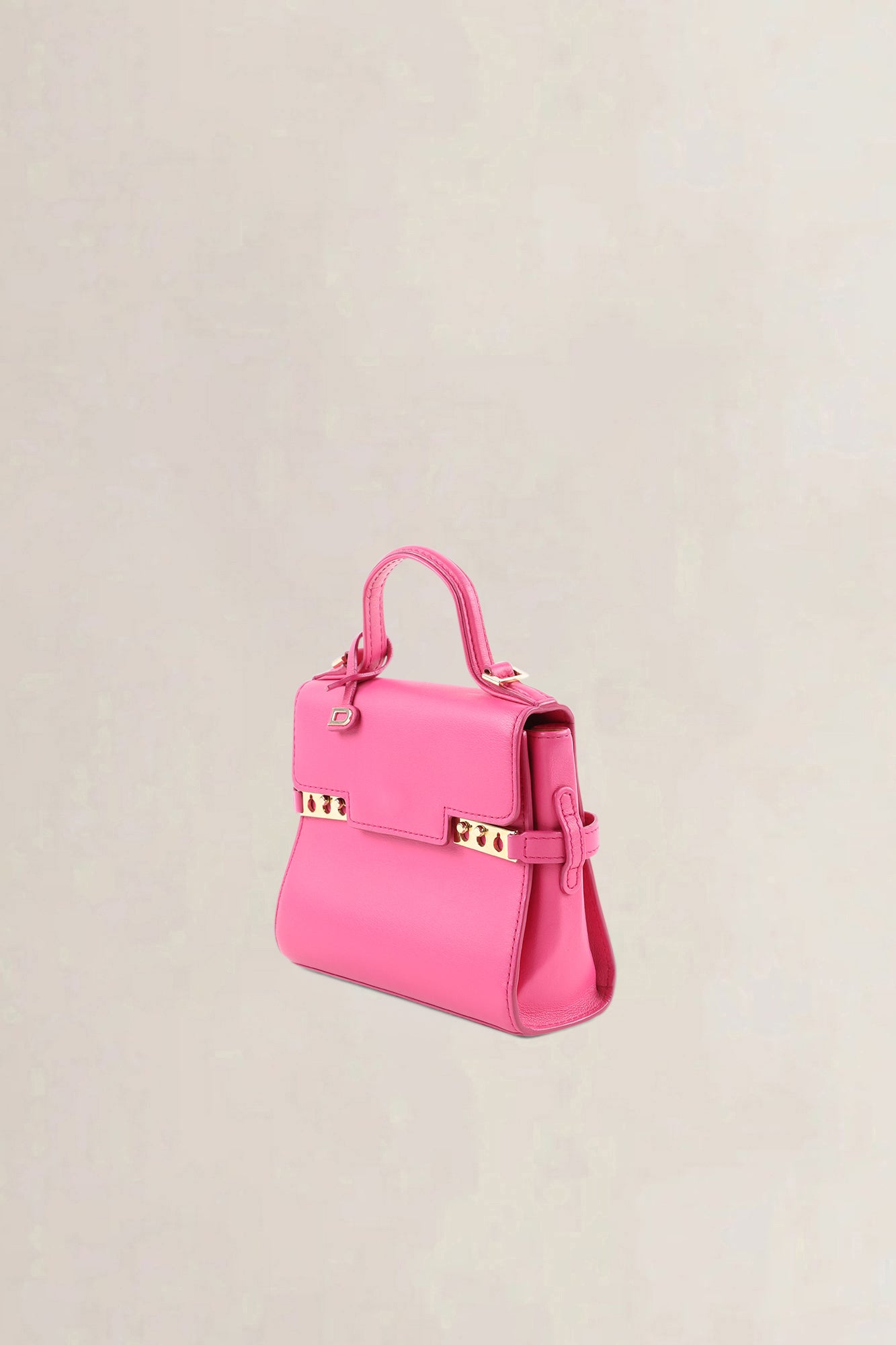 Delvaux Micro Rose Indien Tempête Crossbody Bag