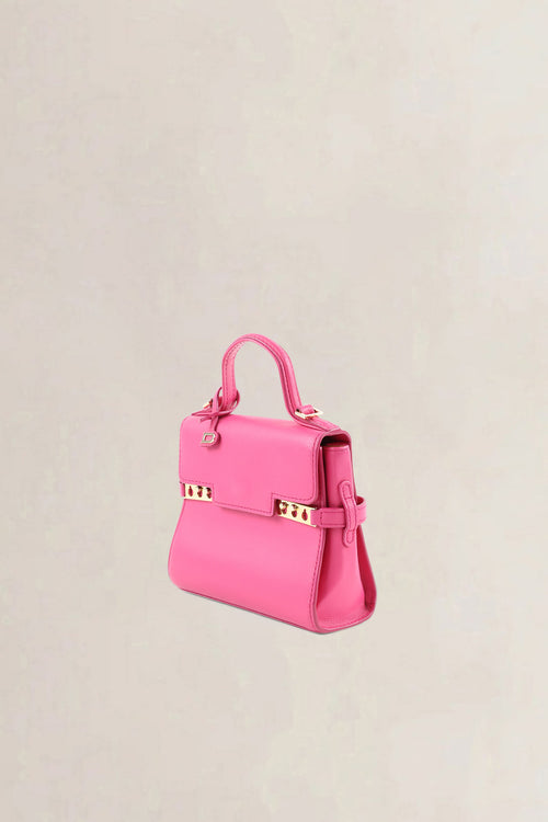 Delvaux Micro Rose Indien Tempête Crossbody Bag