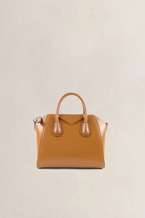 Givenchy Brown Leather Antigona Shoulder Bag